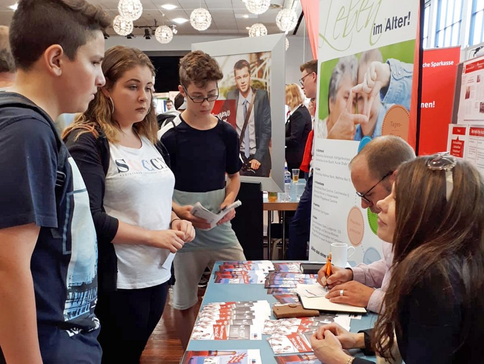 Achtklässler auf der Suche nach der Zukunft