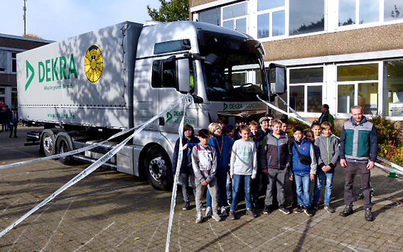 Realschule im GHZ schult Radfahrer Realschule im GHZ schult Radfahrer