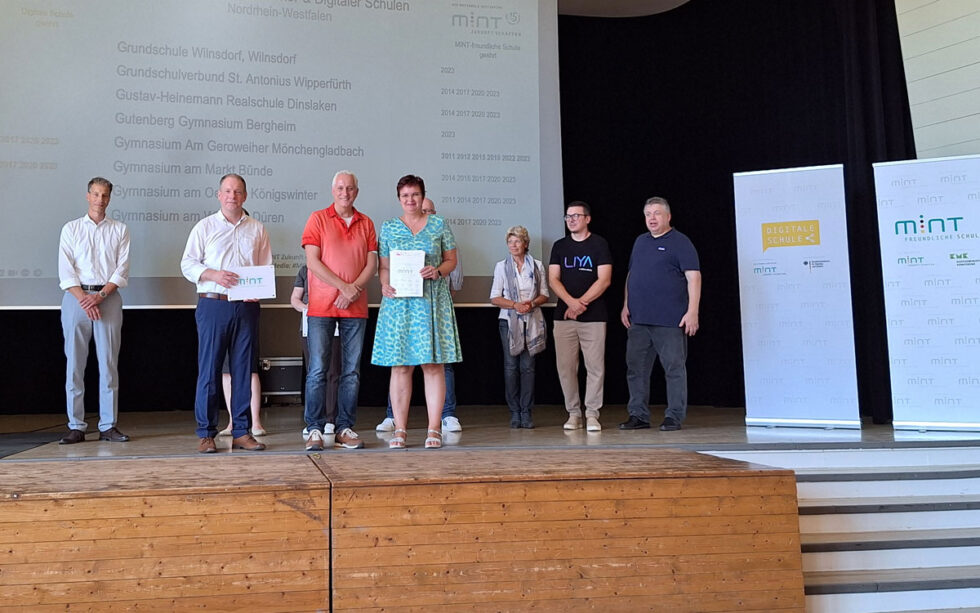 Auszeichnung „MINT-freundliche Schulen“ und „Digitale Schulen“ in Nordrhein-Westfalen