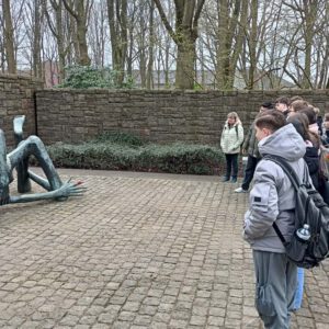 Geschichts-AG der Gustav-Heinemann-Realschule Dinslaken besucht Gedenkstätte Neuengamme