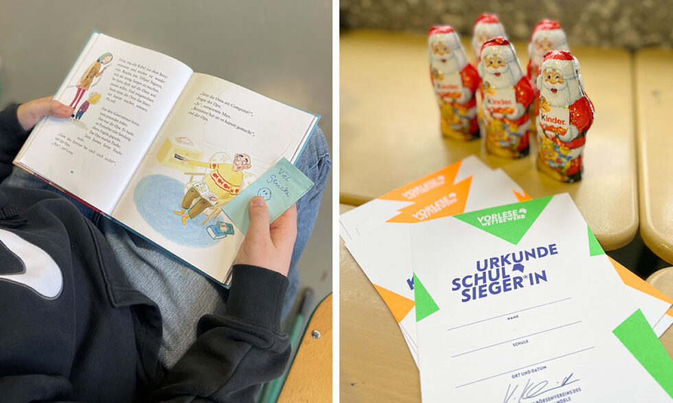 Lesetalente der Jahrgangsstufe 6 im Wettbewerb