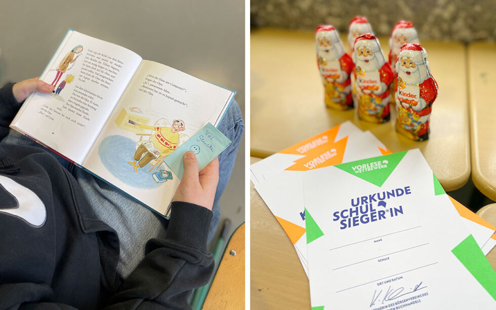 Lesetalente der Jahrgangsstufe 6 im Wettbewerb